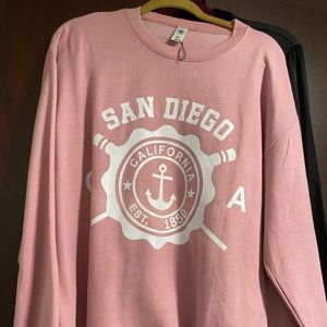 Brand new San Diego crewneck